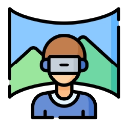 Virtual Tours and Videos Icon